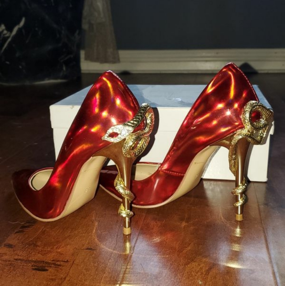 Red shoes